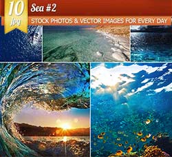 10张高清海洋沙滩图片：Sea #2, 10 x UHQ JPEG